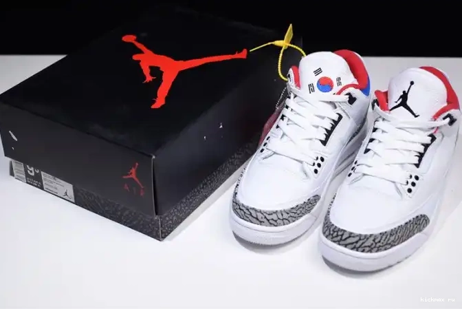 Cheap Korea Seoul Air Jordan 3 AV8370-100 Retro 0520